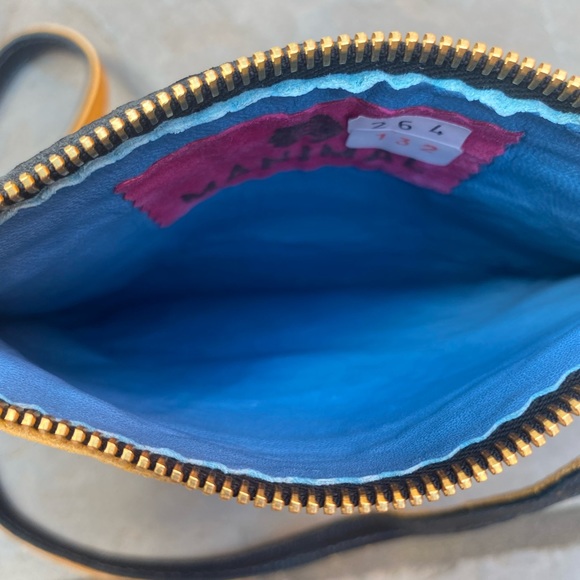 Manimal leather patch pouch - Picture 5 of 8